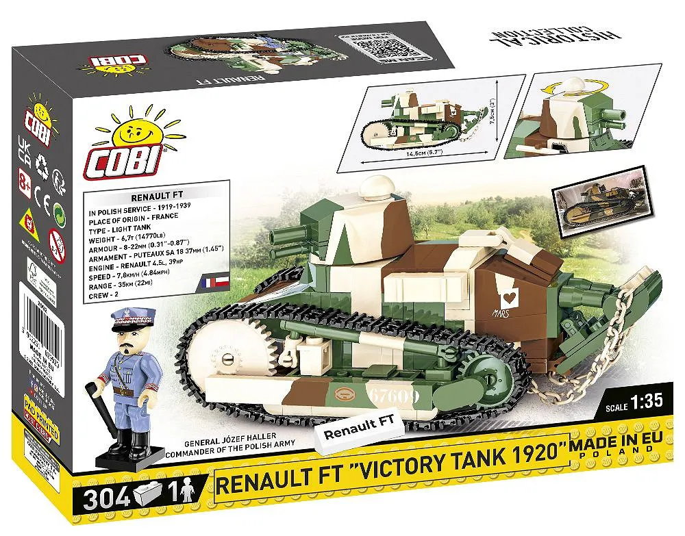 COBI 2992 Renault FT "Victory Tank 1920