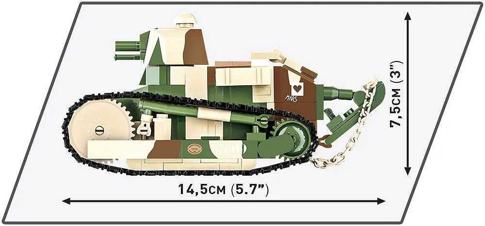COBI 2992 Renault FT "Victory Tank 1920