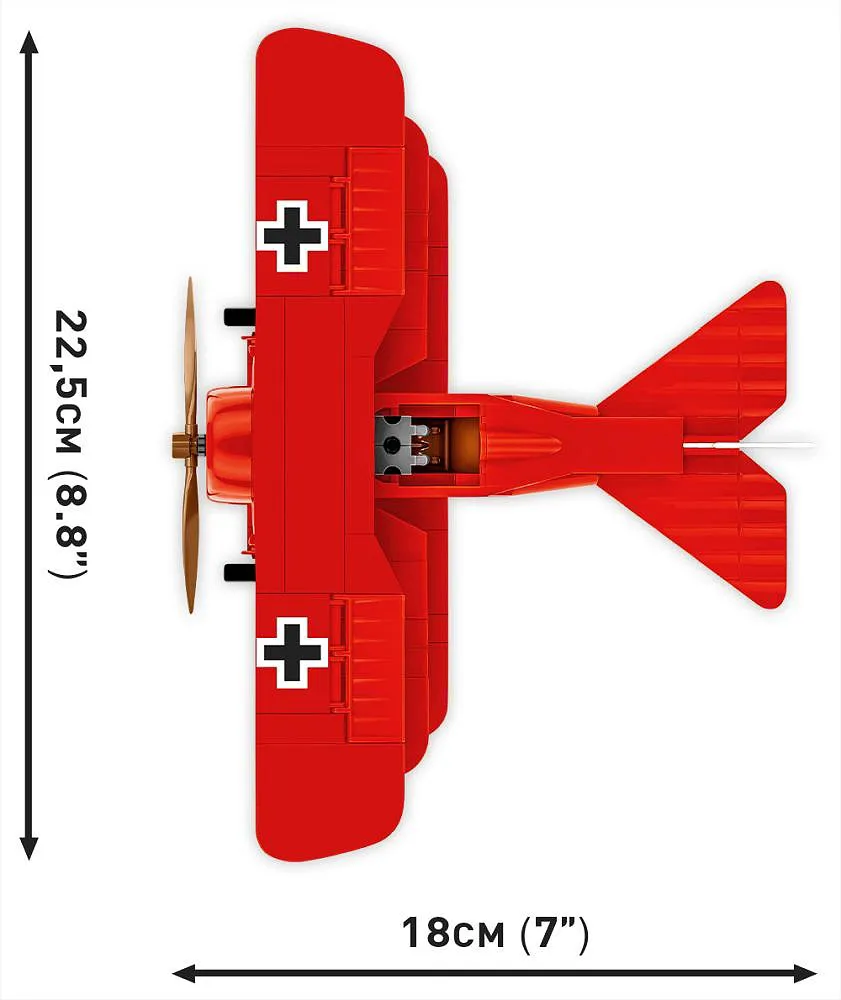 COBI 2996 Fokker Dr.1 Red Baron
