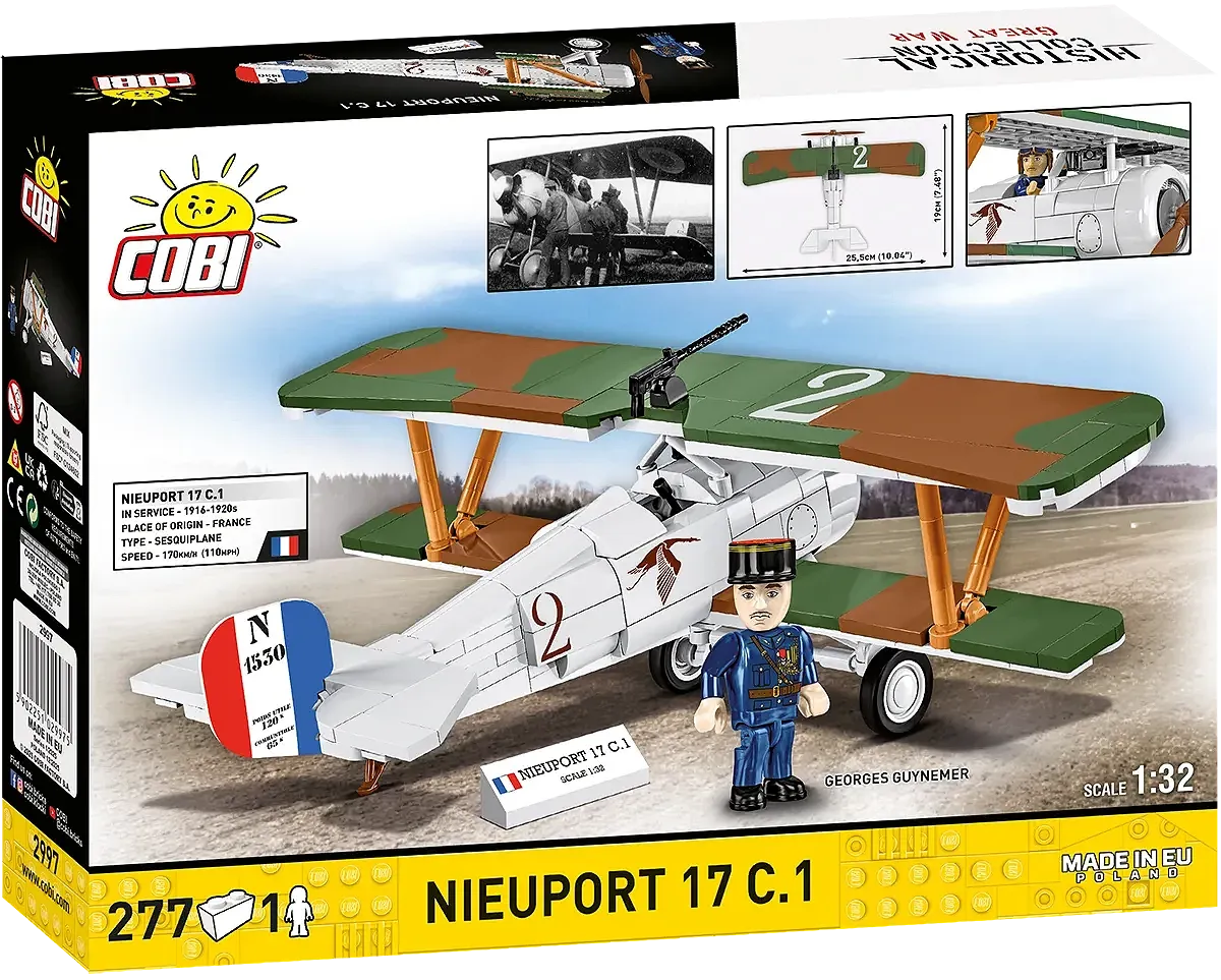 COBI 2997 Nieuport 17 C.1