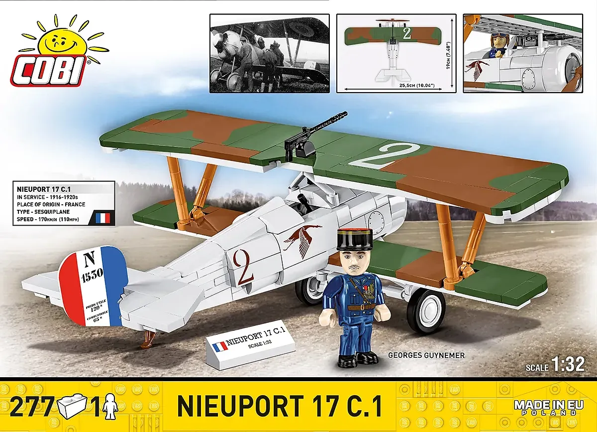 COBI 2997 Nieuport 17 C.1