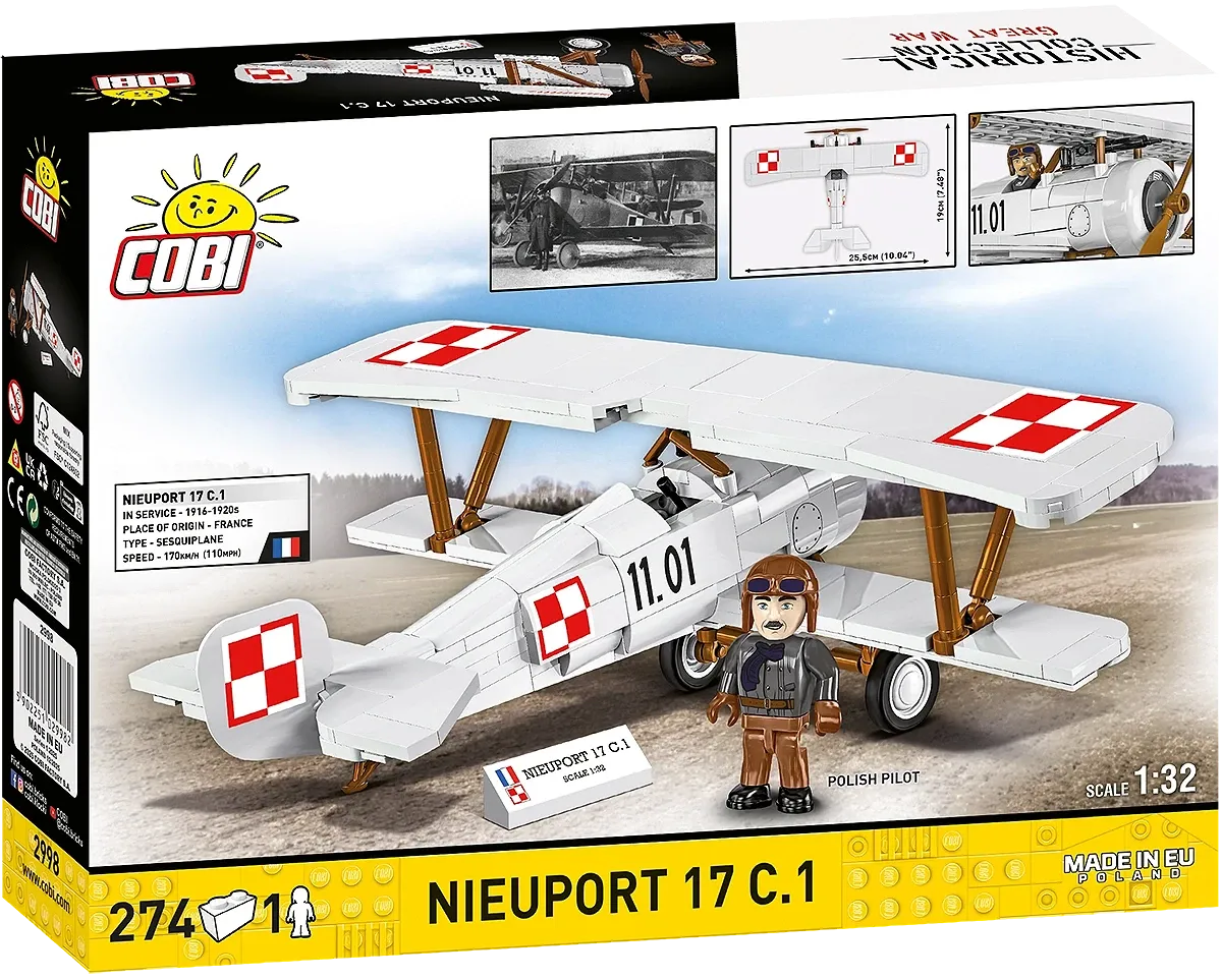 COBI 2998 Nieuport 17 C.1