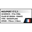 COBI 2998 Nieuport 17 C.1