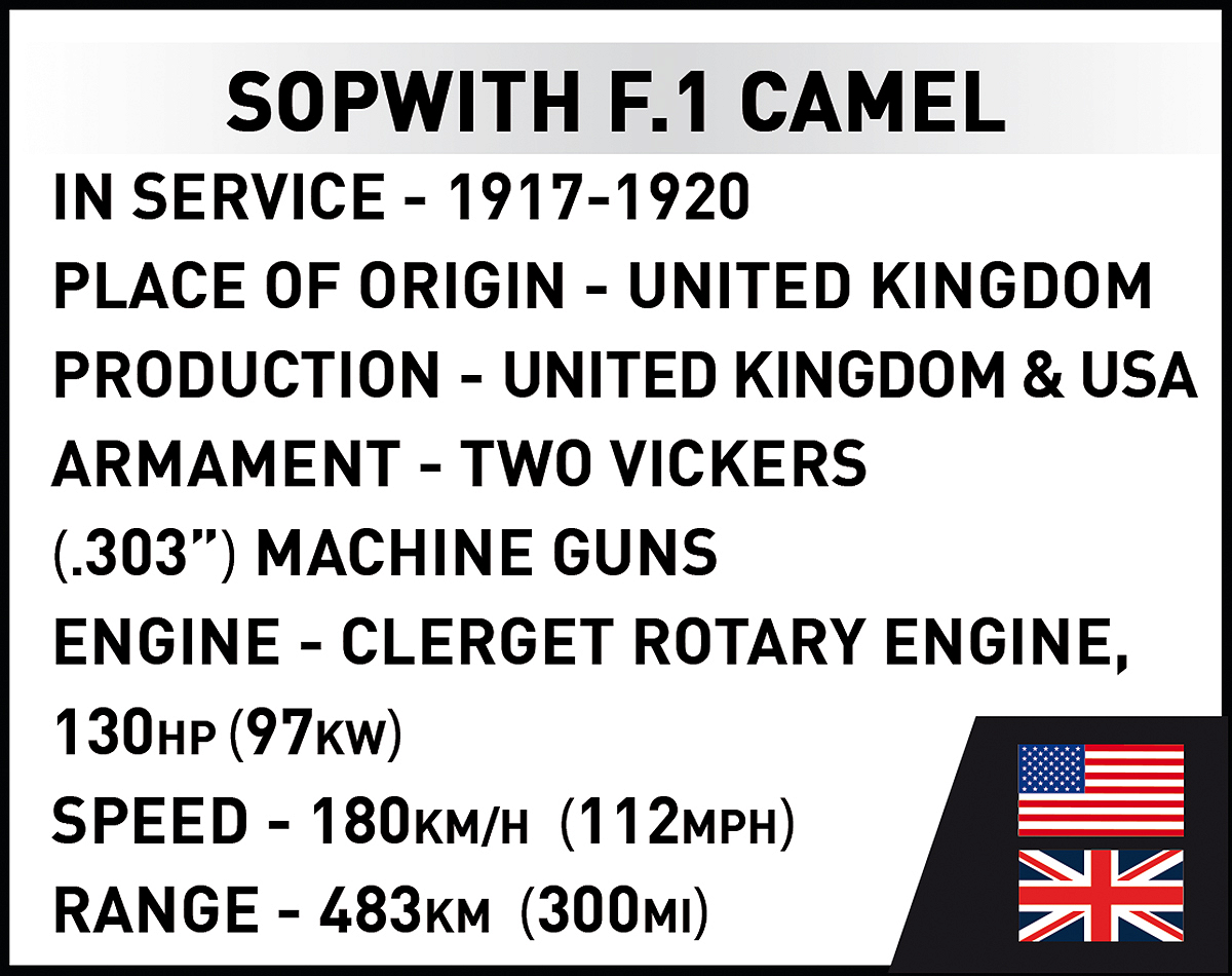COBI 2999 Sopwith F.1 Camel