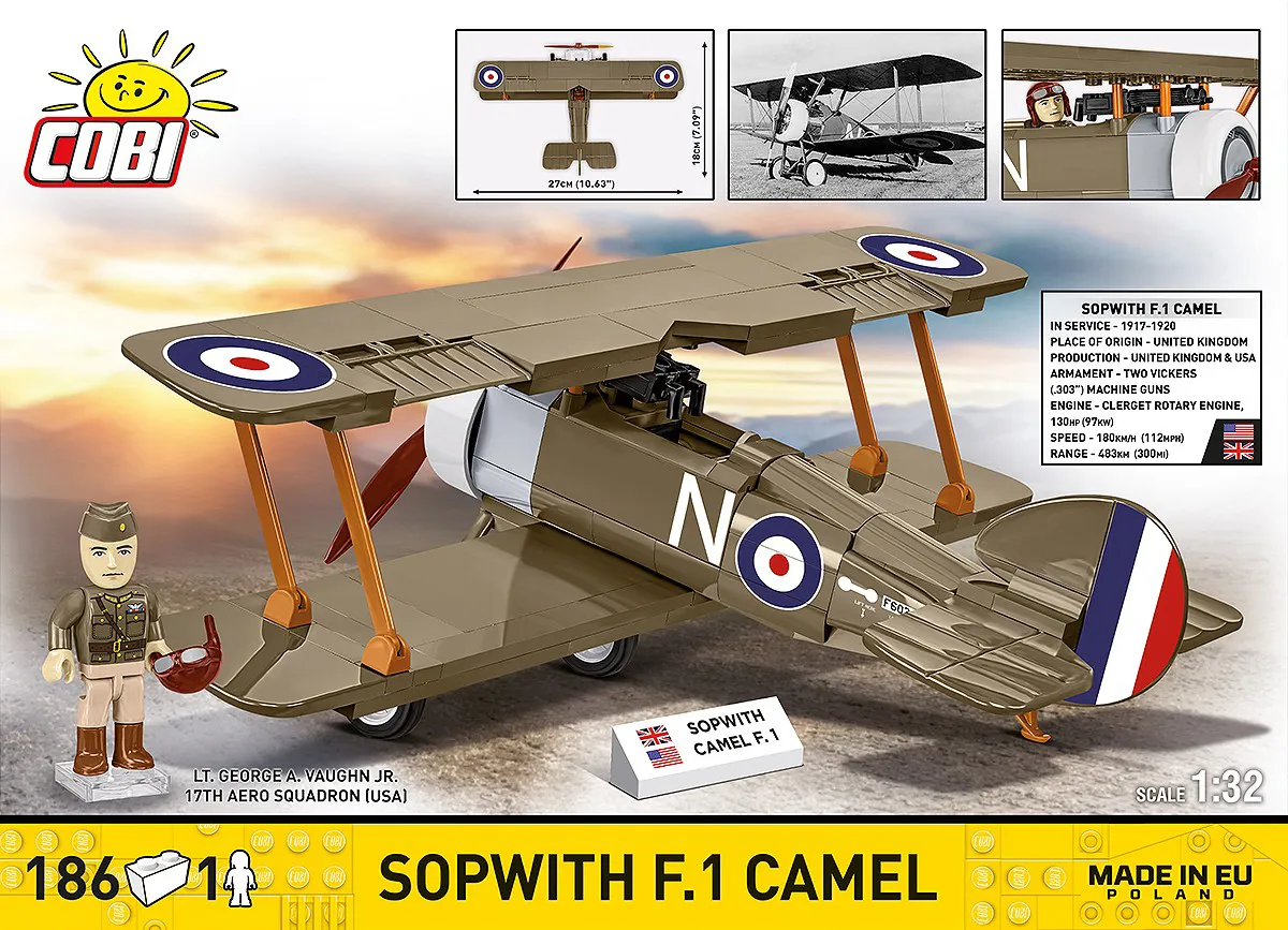 COBI 2999 Sopwith F.1 Camel