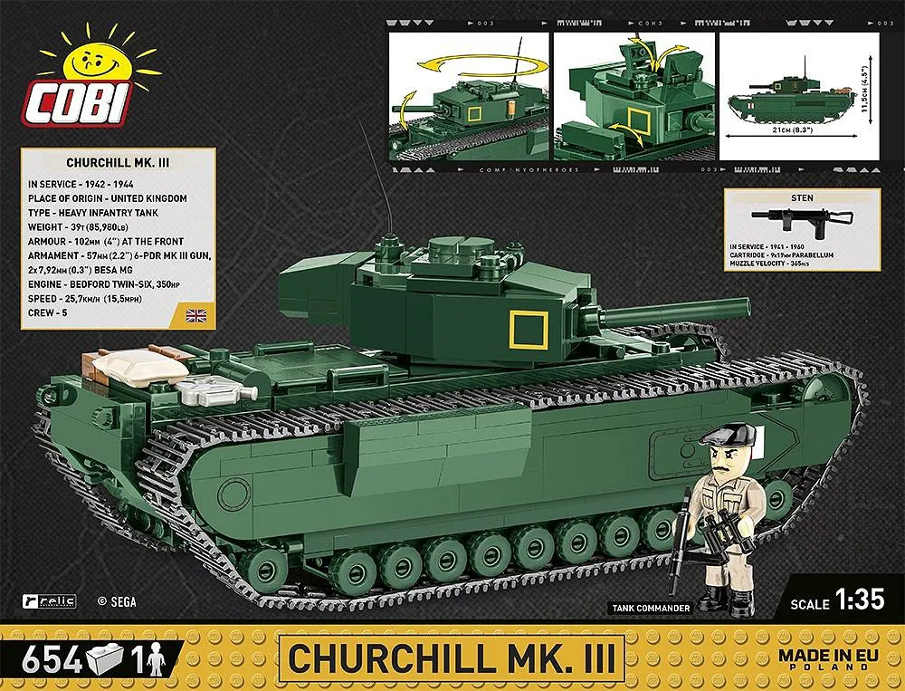 COBI 3046 Churchill Mk. III