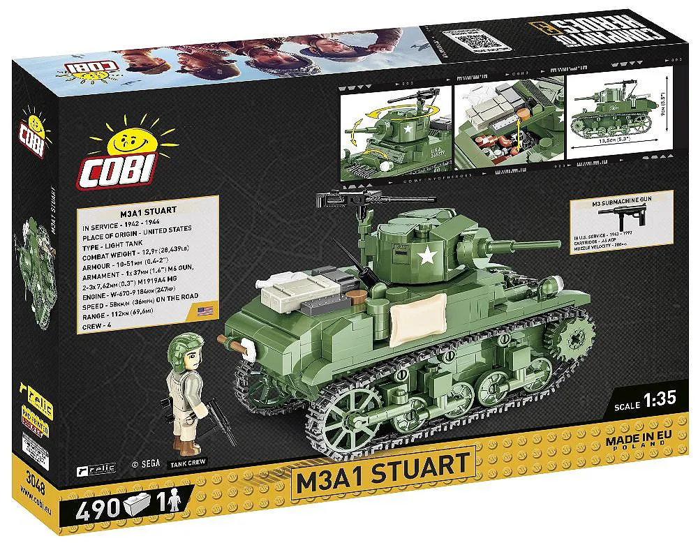COBI 3048 M3A1 Stuart