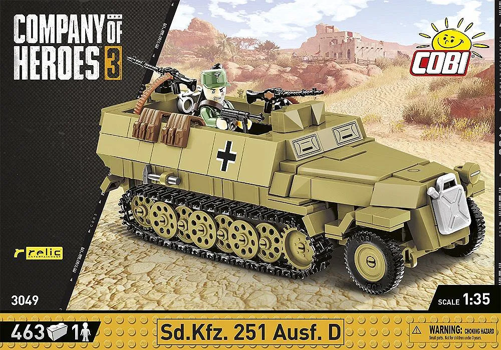 COBI 3049 Sd.Kfz. 251 Ausf.D