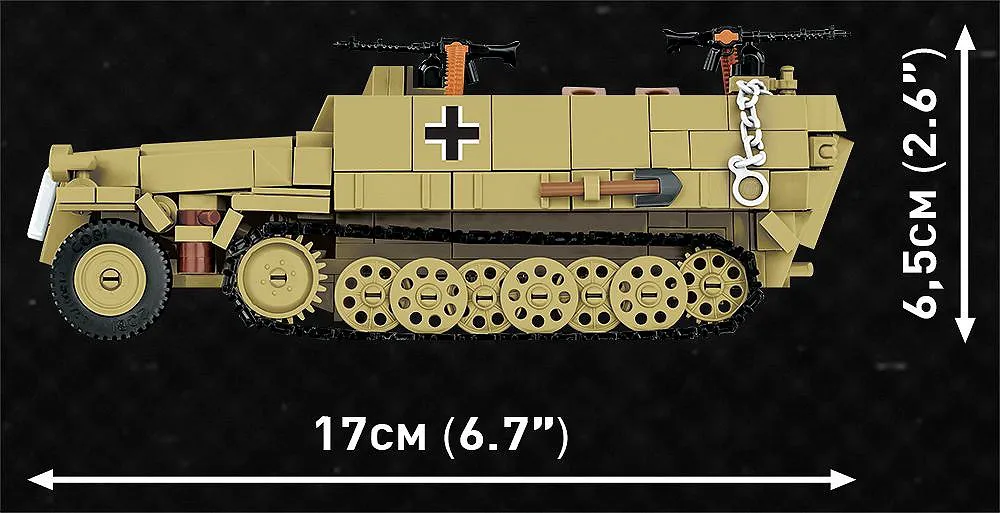 COBI 3049 Sd.Kfz. 251 Ausf.D