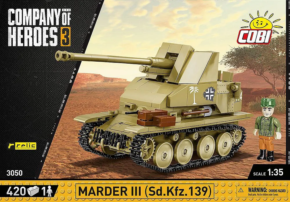 COBI 3050 Marder III Sd.Kfz.139