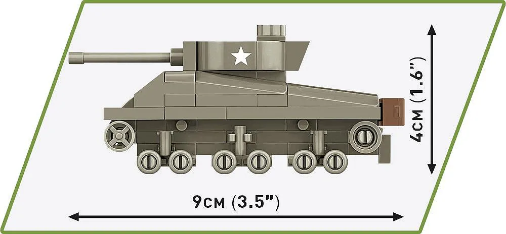 COBI 3089 M4A3 Sherman