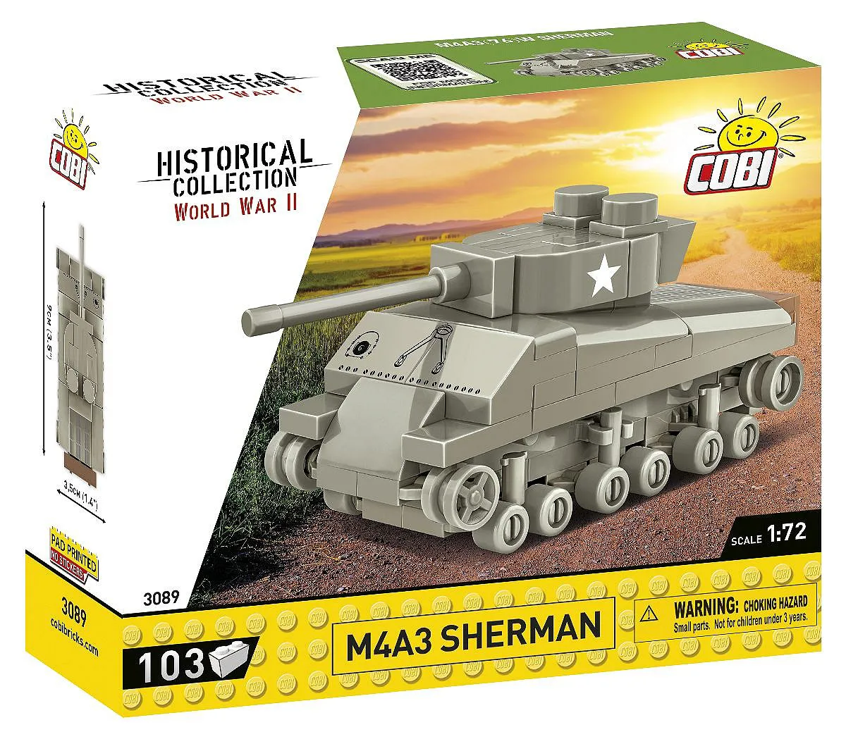 COBI 3089 M4A3 Sherman