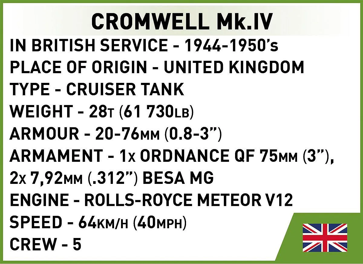 COBI 3091 Cromwell Mk.IV