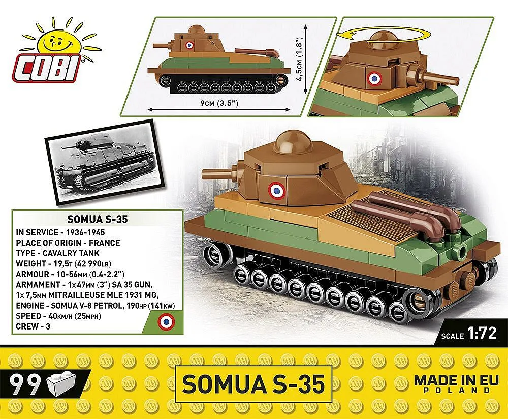 COBI 3093 Somua S-35