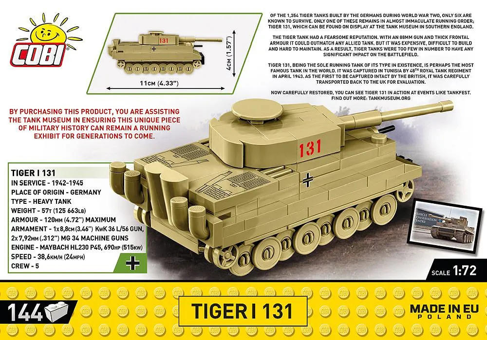 COBI 3095 Tiger I 131