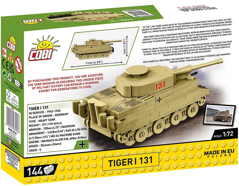 COBI 3095 Tiger I 131