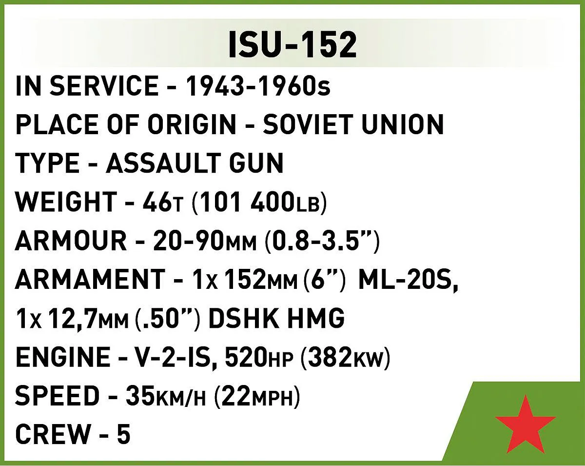 COBI 3096 ISU 152