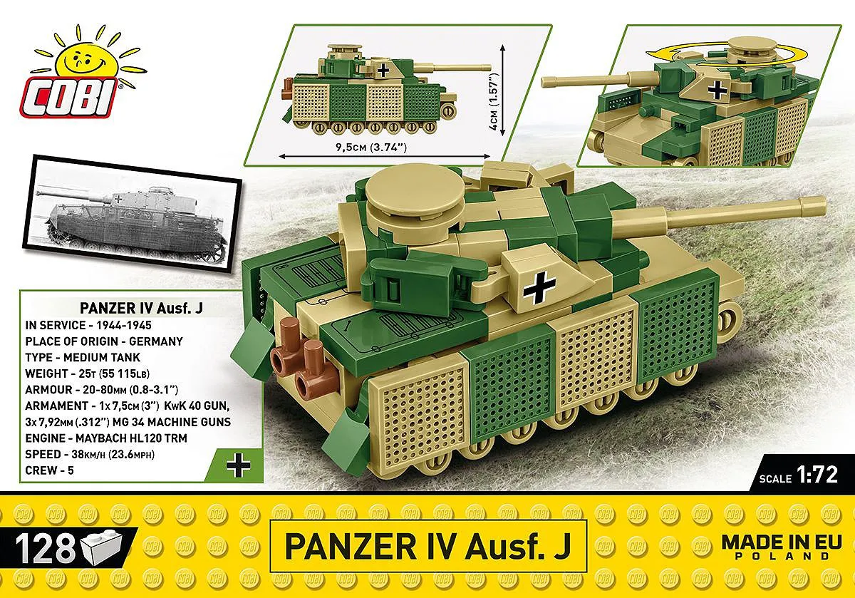 COBI 3097 Panzer IV Ausf. J