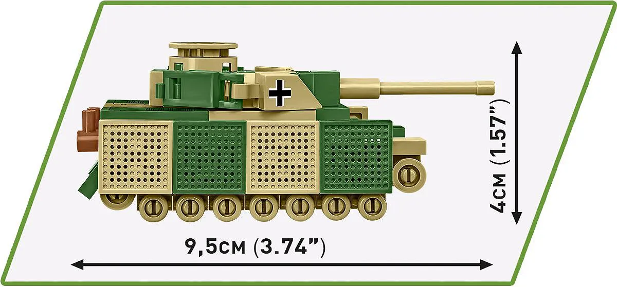 COBI 3097 Panzer IV Ausf. J