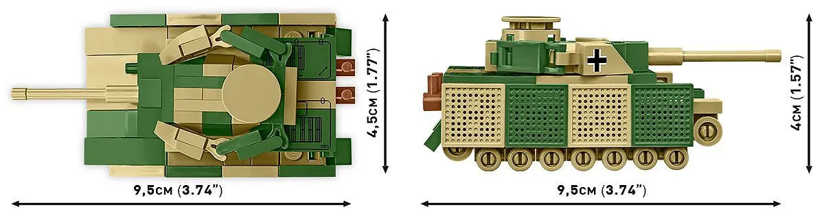 COBI 3097 Panzer IV Ausf. J