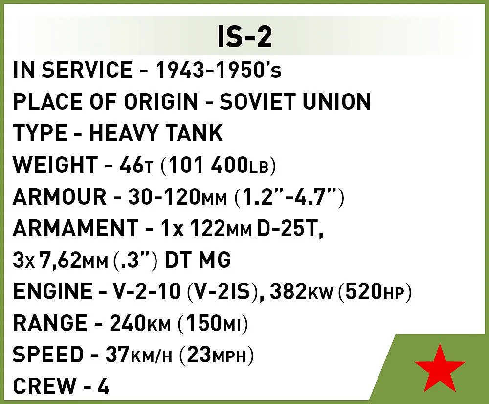 COBI 3098 IS-2