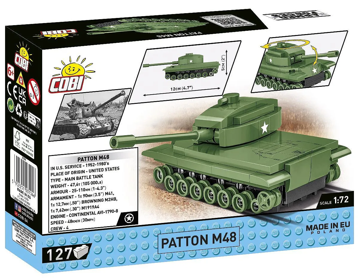 COBI 3104 Patton M48