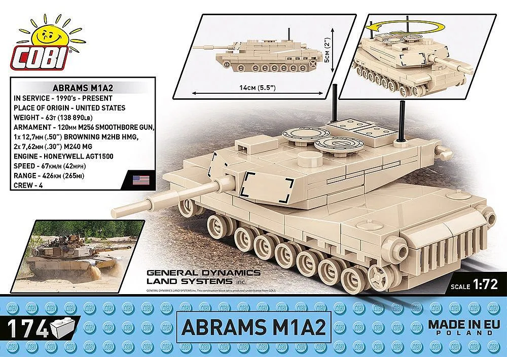 COBI 3106 Abrams M1A2