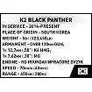 COBI 3107 K2 Black Panther