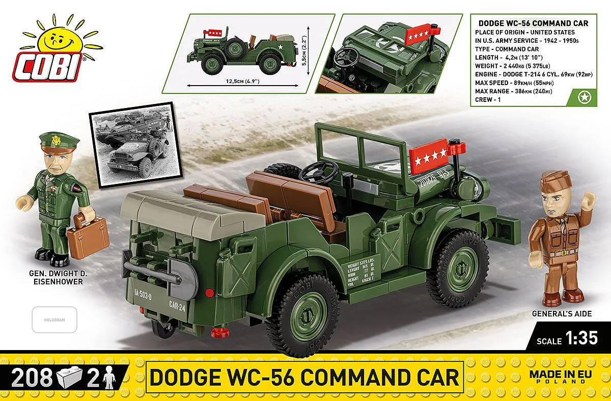 COBI 3111 Dodge WC-56 Command Car