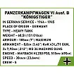 COBI 3112 Panzerkampfwagen VI Ausf. B Königstiger - Limited Edition