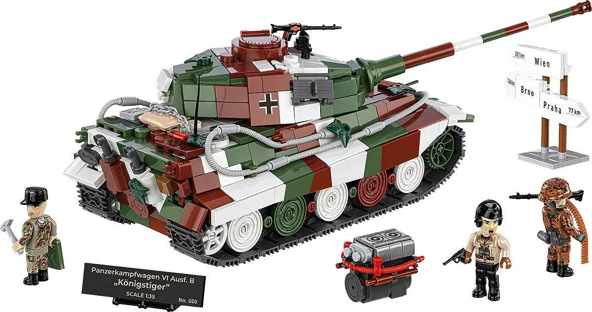 COBI 3112 Panzerkampfwagen VI Ausf. B Königstiger - Limited Edition