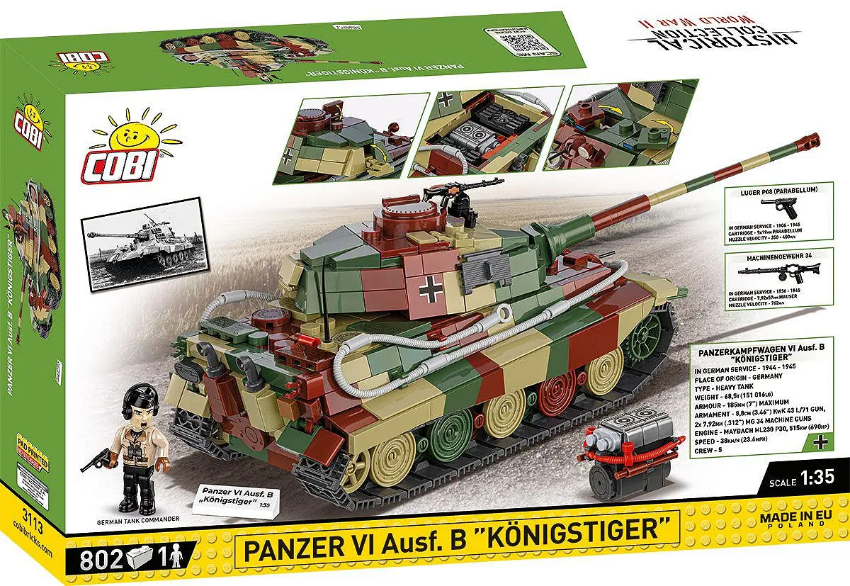 COBI 3113 Panzer VI Ausf. B Königstiger
