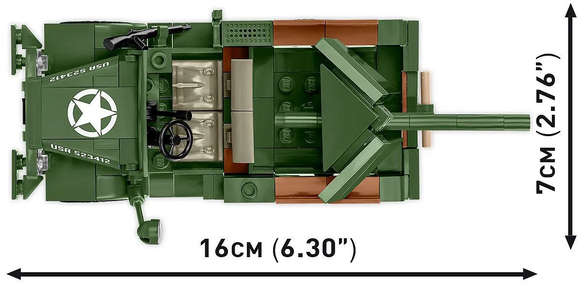 COBI 3116 37 mm GMC M6 Fargo