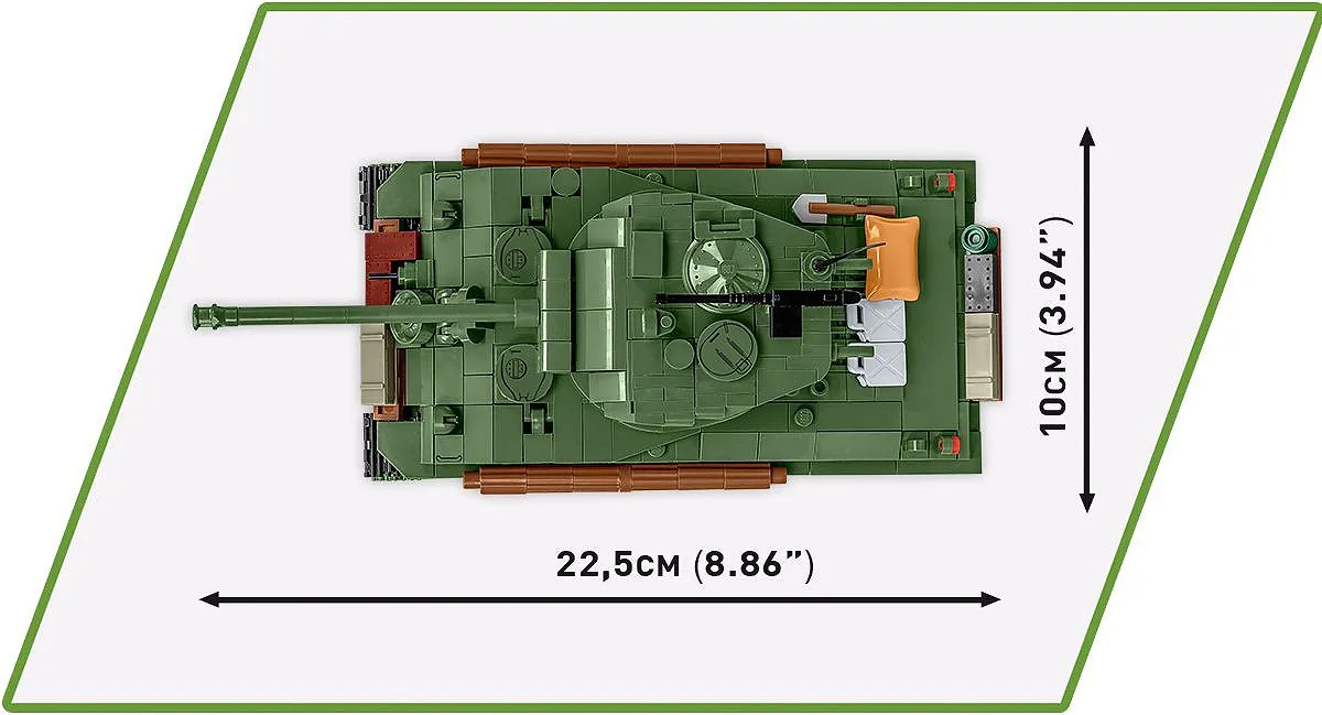 COBI 3118 Sherman M4A2E8(76)W