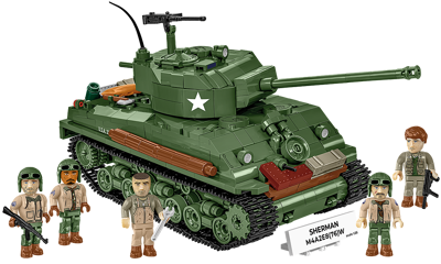 COBI 3118 Sherman M4A2E8(76)W