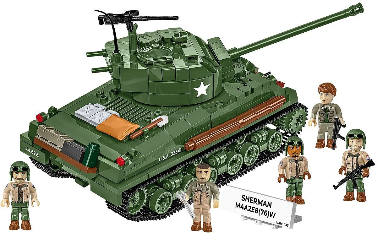 COBI 3118 Sherman M4A2E8(76)W