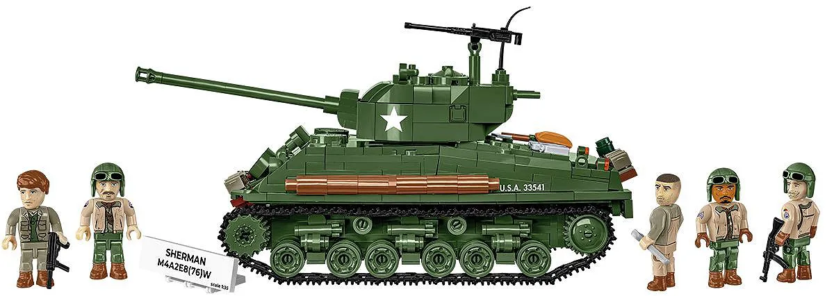 COBI 3118 Sherman M4A2E8(76)W