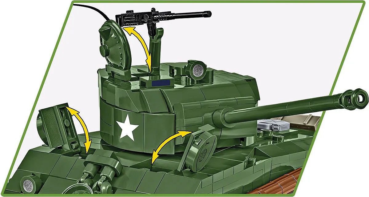 COBI 3118 Sherman M4A2E8(76)W