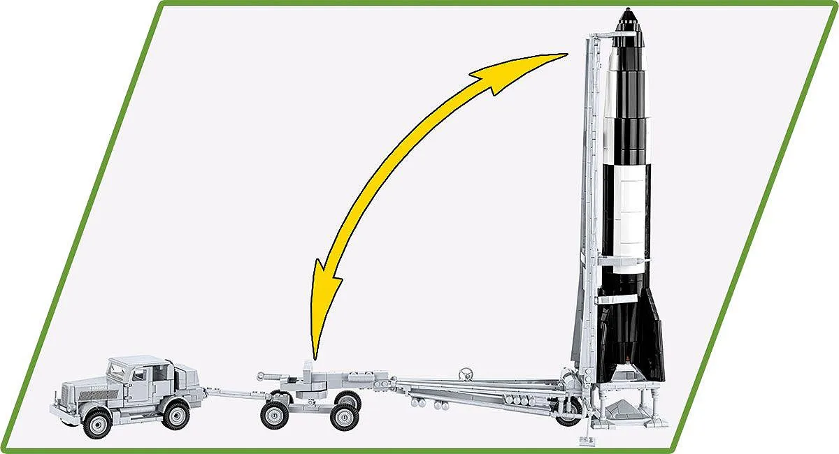 COBI 3119 V2 Rocket & SS100 Transporter - Limited Edition