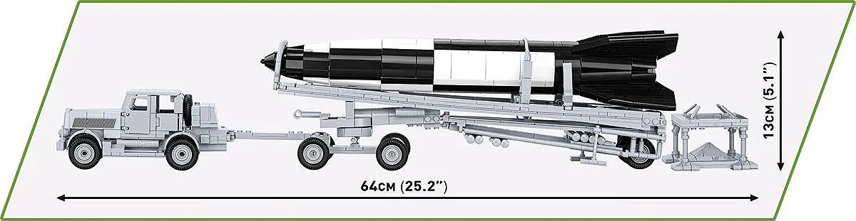 COBI 3119 V2 Rocket & SS100 Transporter - Limited Edition