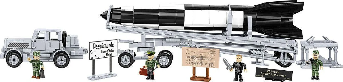 COBI 3119 V2 Rocket & SS100 Transporter - Limited Edition