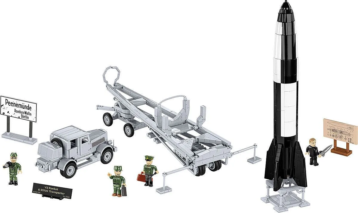 COBI 3119 V2 Rocket & SS100 Transporter - Limited Edition