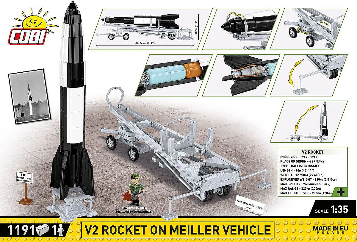 COBI 3120 V2 Rocket auf Meiller Vehicle - Executive Edition