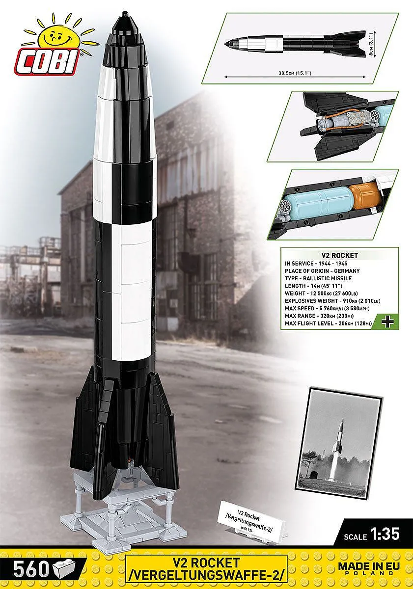 COBI 3121 V2-Rakete (Vergeltungswaffe-2)