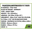 COBI 3122 Panzerkampfwagen VI Tiger - Limitierte Edition