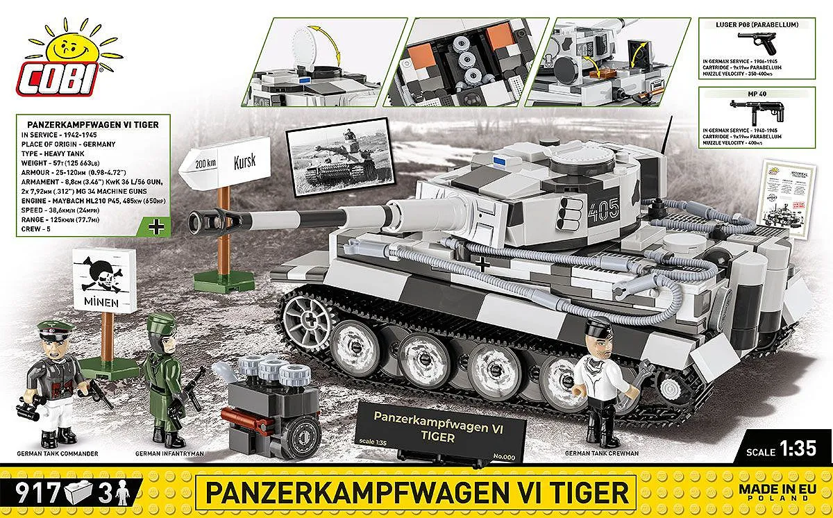 COBI 3122 Panzerkampfwagen VI Tiger - Limitierte Edition