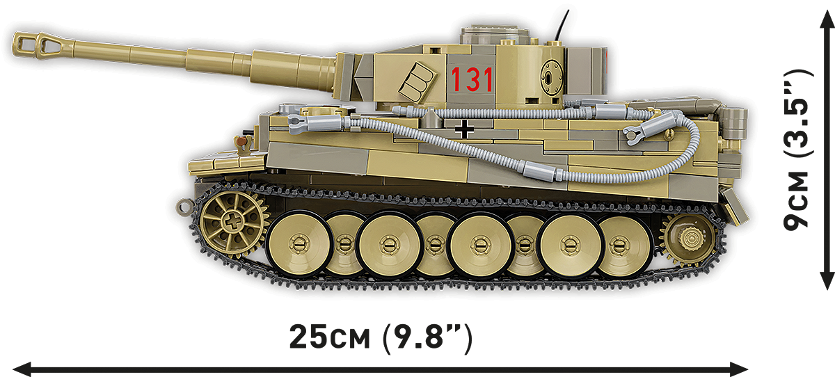 COBI 3123 Panzer VI Tiger I no 131