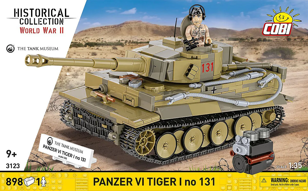 COBI 3123 Panzer VI Tiger I no 131