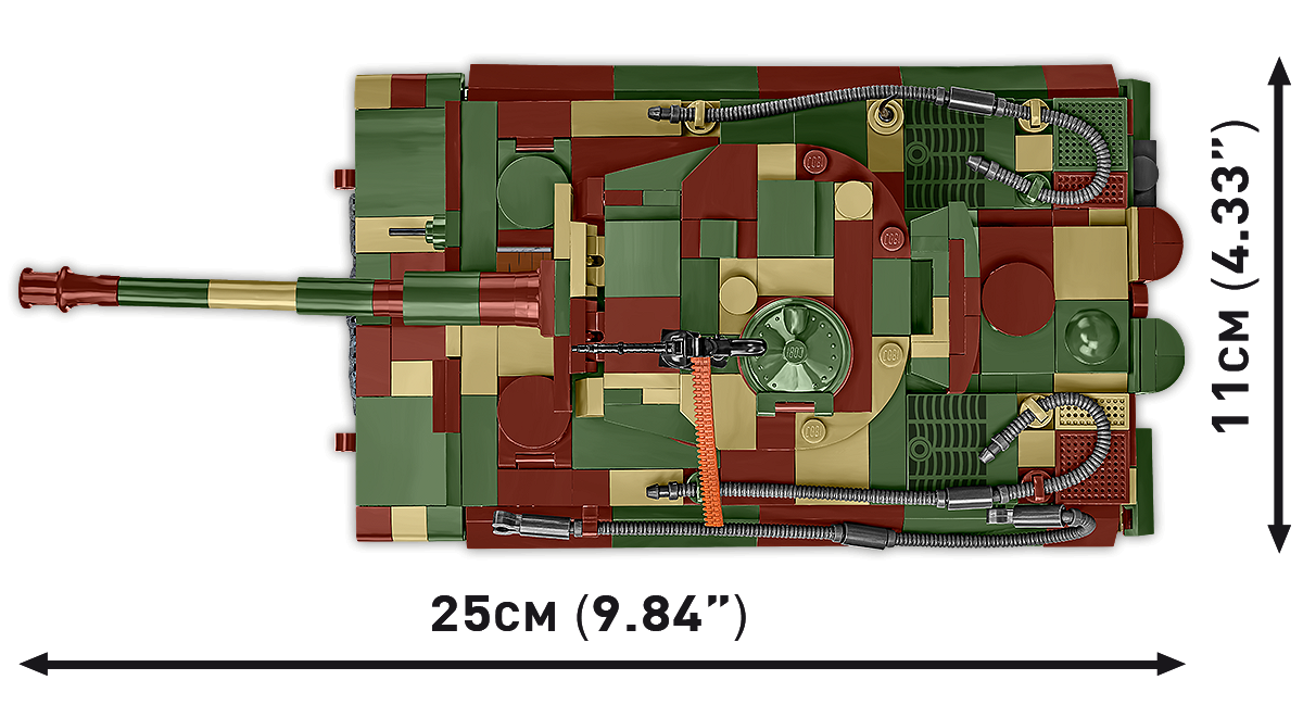 COBI 3124 Pz.Kpfw. VI Tiger Ausf. E