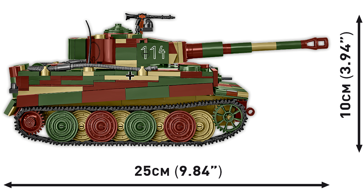 COBI 3124 Pz.Kpfw. VI Tiger Ausf. E